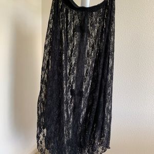 Free people lace skirt